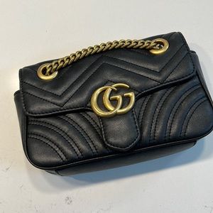 GG crossbody marmont black